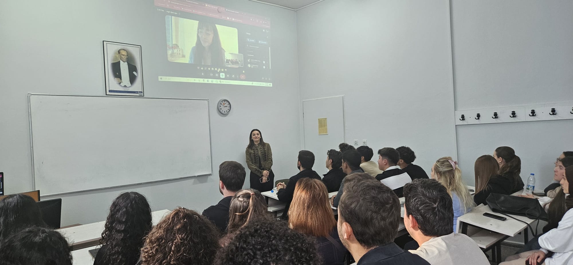 Fakültemiz Mezunu Dr. Merve Kaya Mesleki Uygulama I Dersine Konuk Oldu